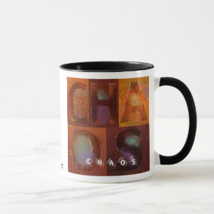 Caneca Caos (design dos "quadrados")