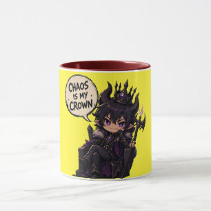 Caneca Caos é Minha Coroa