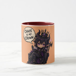 Caneca Caos é Minha Coroa