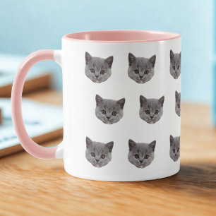 Caneca Capa de Gato Personalizada   Mug de Cat Personaliz