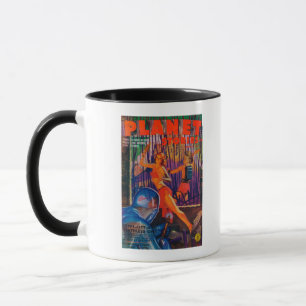 Caneca Capa de revista 3 das histórias do planeta