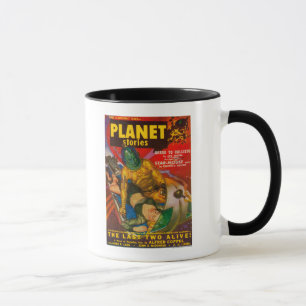 Caneca Capa de revista 6 das histórias do planeta
