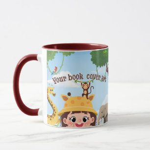 Caneca Capa do Livro Lançamento de Livro do Autor Promo