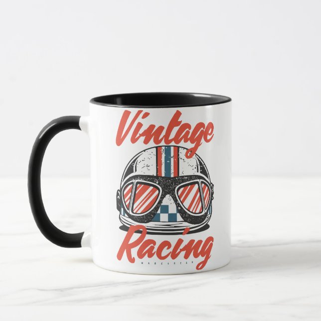 Caneca Capacete de Corrida (Esquerda)