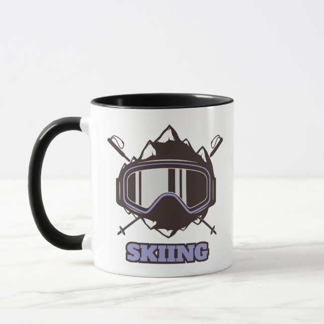 Caneca Capacete de Esqui Legal (Esquerda)