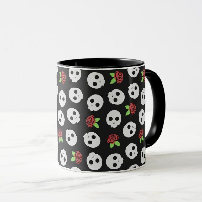 Caneca Capas e Rosas (Frente Esquerda)