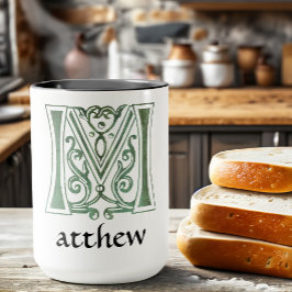 Caneca Capital Decorativo Botânico Medieval M