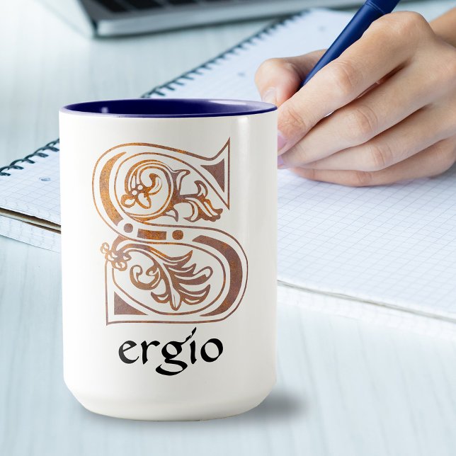 Caneca Capital Decorativo Botânico Medieval S (Criador carregado)