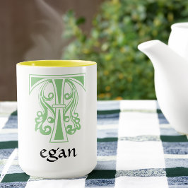 Caneca Capital Decorativo Botânico Medieval T