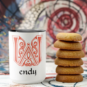 Caneca Capital Decorativo Botânico Medieval W