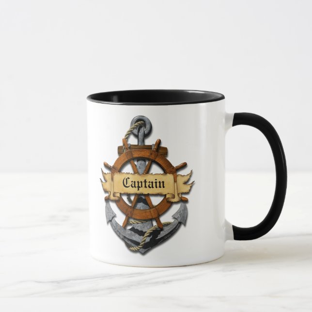 Caneca Capitão Âncora e roda (Direita)
