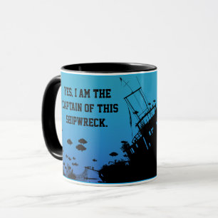 Caneca Capitão deste naufrágio