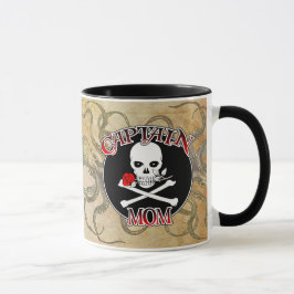 Caneca Capitão Mãe - Embalada por Deep