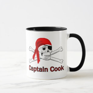 Caneca Capitão Pirata Cook Mugs
