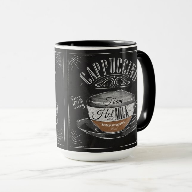 Caneca Cappuccino (Frente Esquerda)