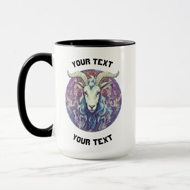 CANECA CAPRICORN ZODIAC - SINAL MUG PERSONALIZADO (Esquerda)