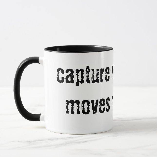 Caneca Capture o que move você (Esquerda)