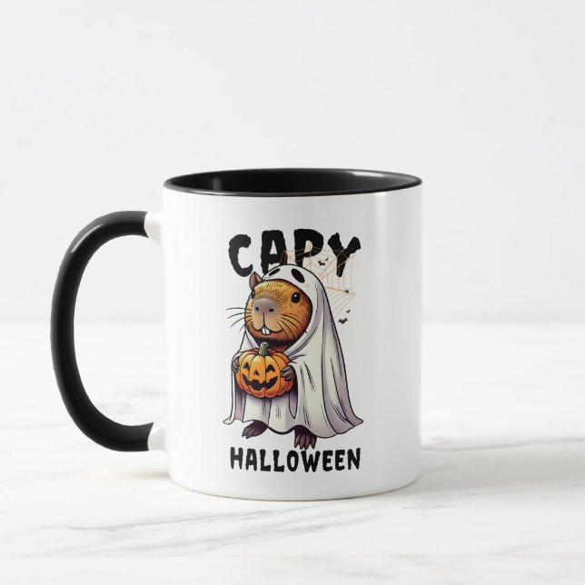 Caneca Capy Halloween Capybara (Esquerda)