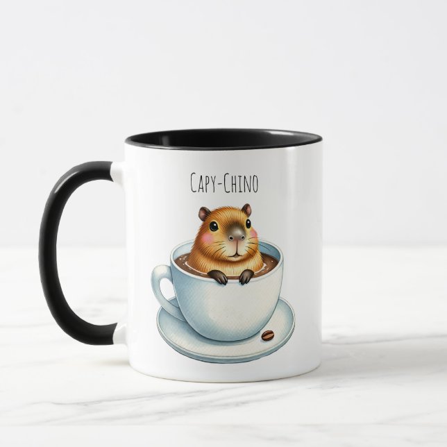 Caneca Capybara Dancing Mugs (Esquerda)