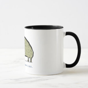Caneca capybara (texto personalizável)