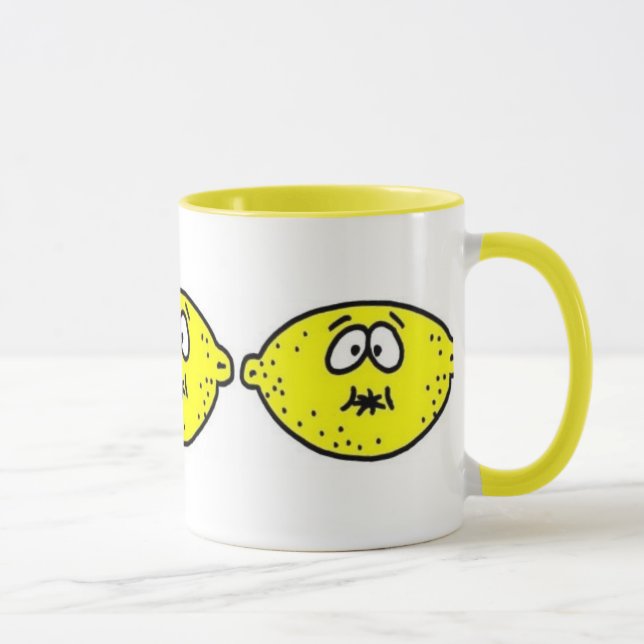 Caneca Cara ácida do limão (Direita)