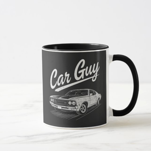 Caneca Cara do carro (Direita)