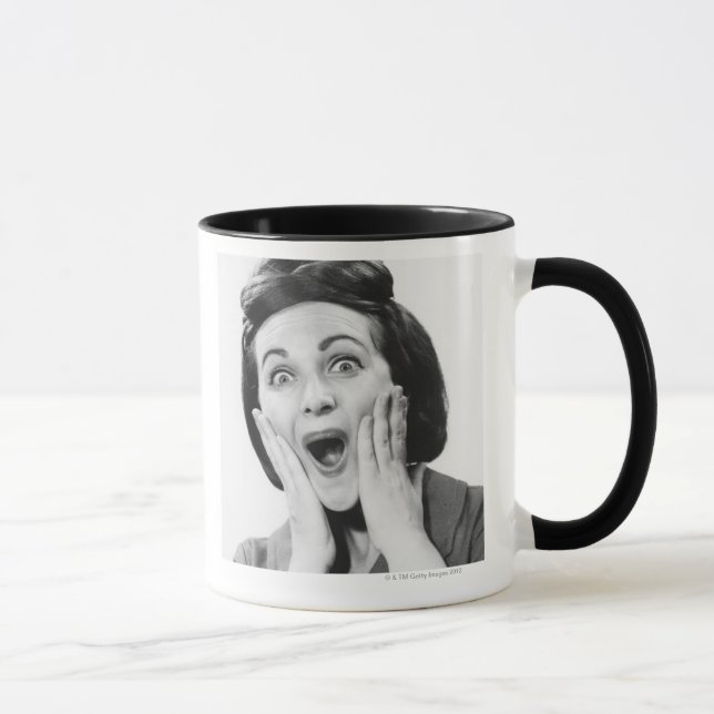 Caneca Cara do fazer da mulher (Direita)