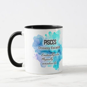 Caneca Características do Signo do Zodíaco Fofas/ Envoltó