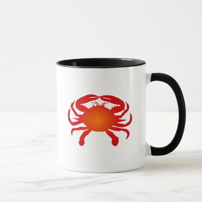 Caneca Caranguejo Laranja (Direita)