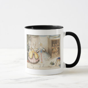 Caneca Caráteres de "do tutte do fã Cosi" por Mozart,