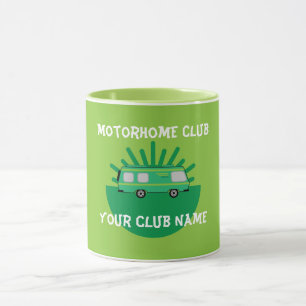 Caneca Caravana E Motorhome Clubs Café Chaveiro Do Café