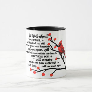 Caneca Cardeal/Sempre Pensamos em você