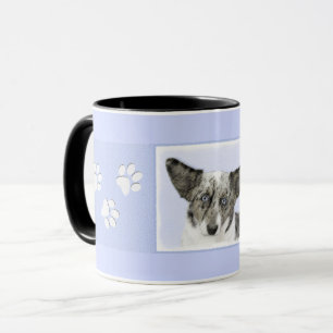Caneca Cardigan Welsh Corgi - Pintura Original para Cacho