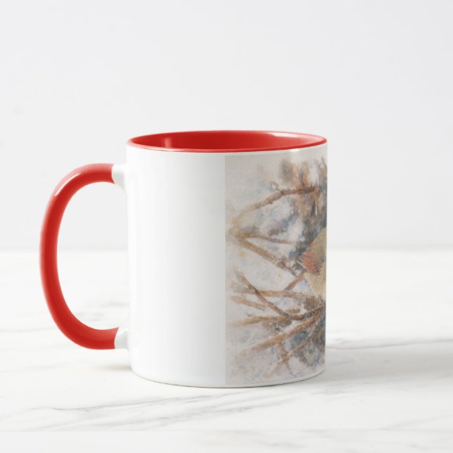Caneca Cardinal de Inverno (Esquerda)