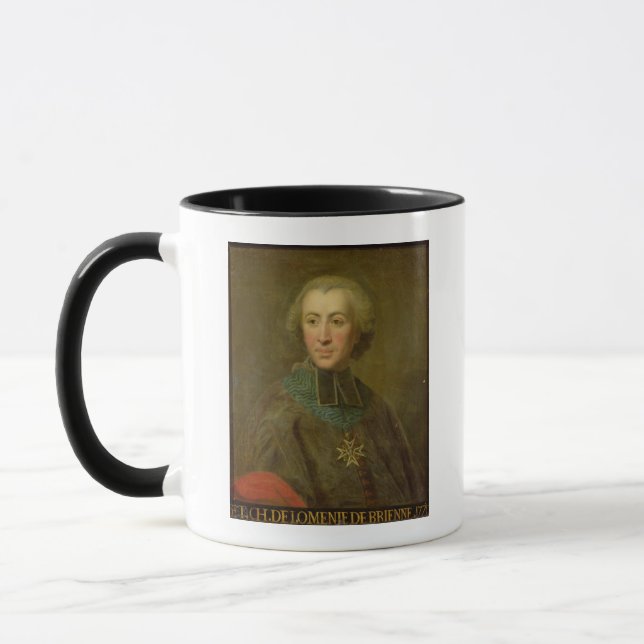 Caneca Cardinal Etienne-Charles de Lomenie de Brienne (Esquerda)