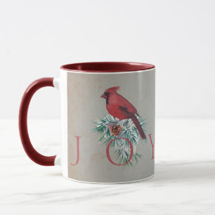 Caneca Cardinal vintage personalizado Natal Férias 