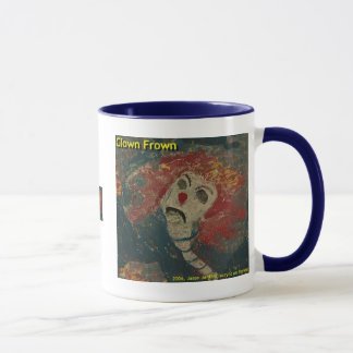 Caneca careta de palhaço