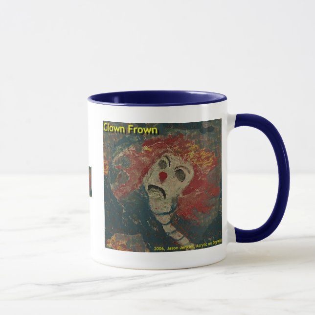 Caneca careta de palhaço  (Direita)
