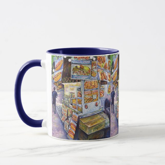 Caneca Carga de trabalho artística extraordinária (Esquerda)