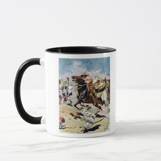 Caneca Carga dos 2øs lanceiros em Omdurman (Esquerda)