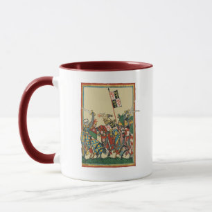 Caneca Cargas de Cavalos, Codex Manesse do século 14