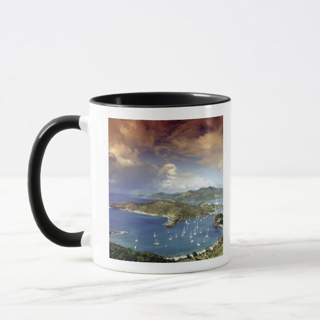 Caneca Caribe, Antígua. (Esquerda)