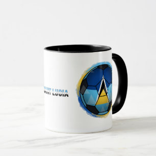 Caneca Caribe Futebol – Edição de Santa Lúcia