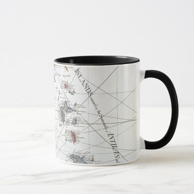 CANECA CARIBE: MAPA, 1775 (Direita)