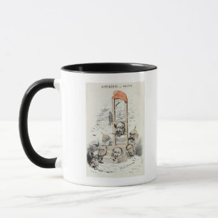 Caneca Caricatura de Napoleon III Otto