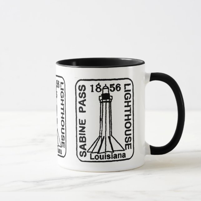 Caneca carimbada farol (Direita)