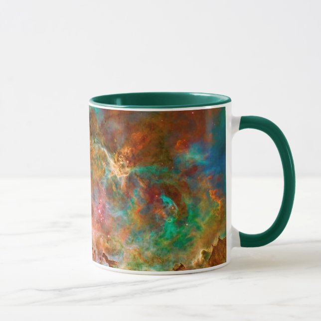 Caneca Carina Nebula na constelação de Argo Navis (Direita)