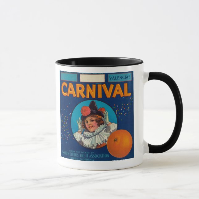 Caneca Carnaval Orange LabelAnaheim, CA (Direita)