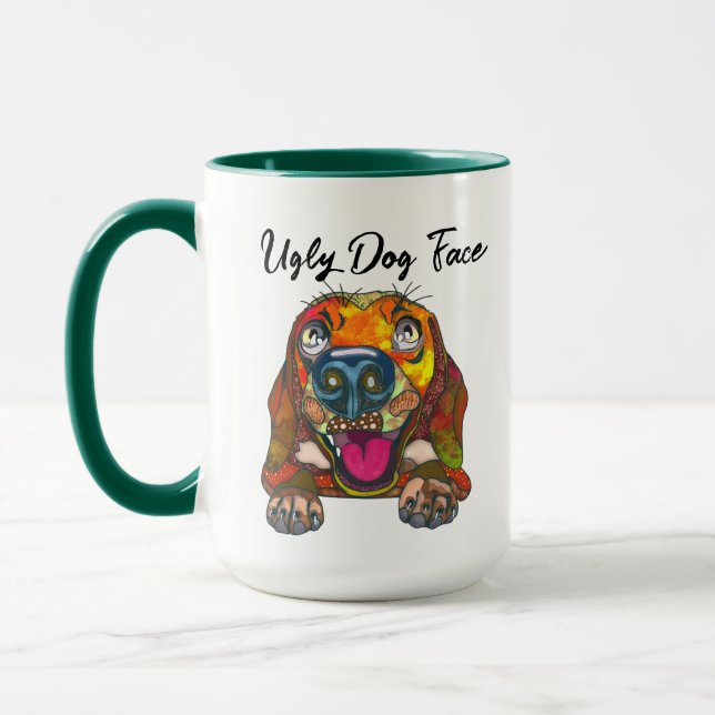 Caneca Carneiro feio de beagle (Esquerda)