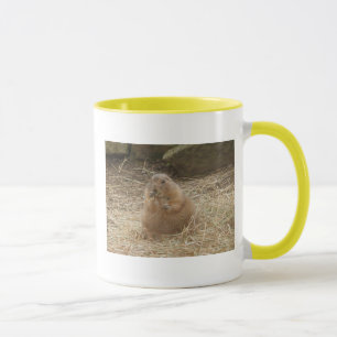 Caneca carnudo gorda do cão de pradaria